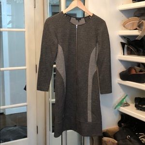 Theory gray dress